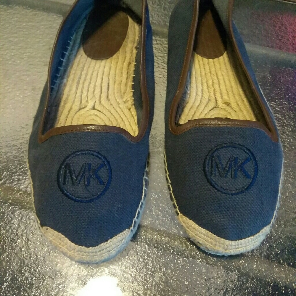 Michael kors blue shoes